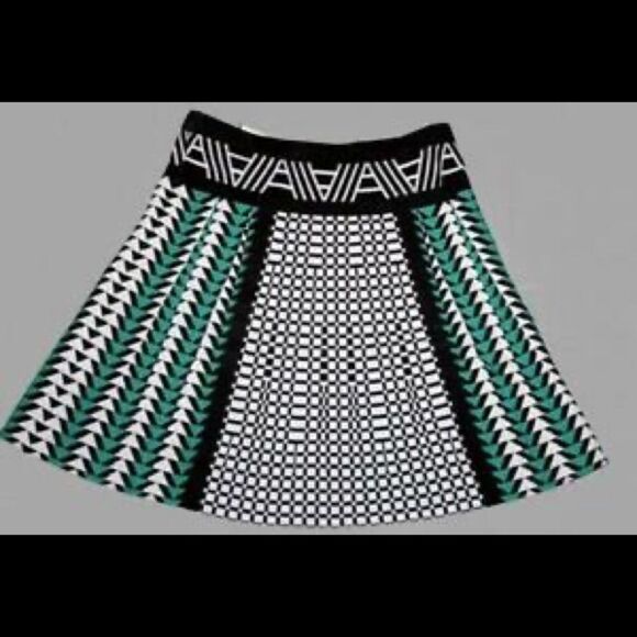 Buffalo David Bitton NWT Sea Green Brandon Knit Skirt Size Extra Small - Picture 4 of 13